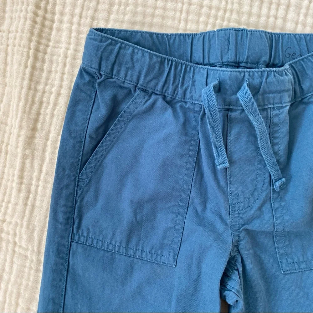 PRIMARY Pants Relaxed Painter Drawstring Work Cotton Canvass Blue Jeans Cargo